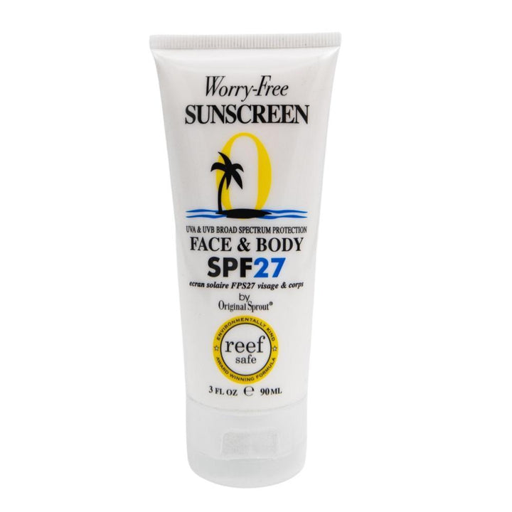 Original Sprout SPF27 Face & Body Sunscreen (3oz)-Health-Original Sprout-007508-babyandme.ca