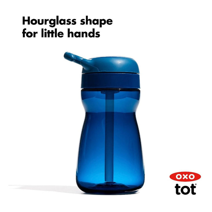 Oxo Tot Adventure Water Bottle (Navy)-Feeding-OXO Tot-031851 NY-babyandme.ca