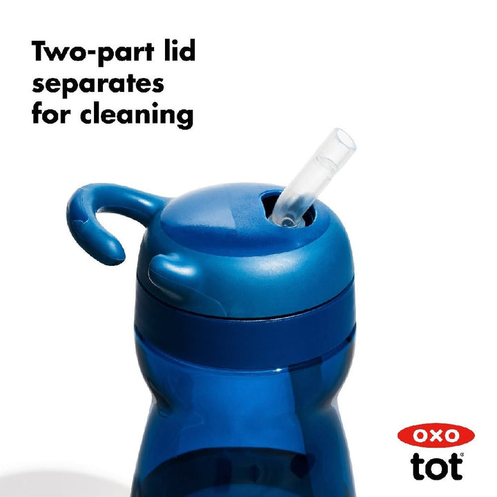 Oxo Tot Adventure Water Bottle (Navy)-Feeding-OXO Tot-031851 NY-babyandme.ca