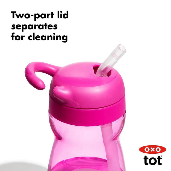 Oxo Tot Adventure Water Bottle (Pink)-Feeding-OXO Tot-031851 PK-babyandme.ca
