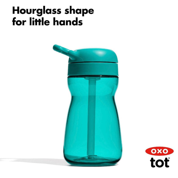 Oxo Tot Adventure Water Bottle (Turquoise)-Feeding-OXO Tot-031851 TQ-babyandme.ca