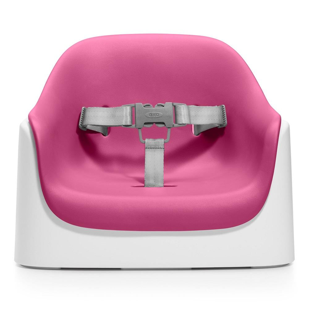 Oxo Tot Nest Booster Seat with Straps (Pink)-Feeding-OXO Tot-009907 PK-babyandme.ca