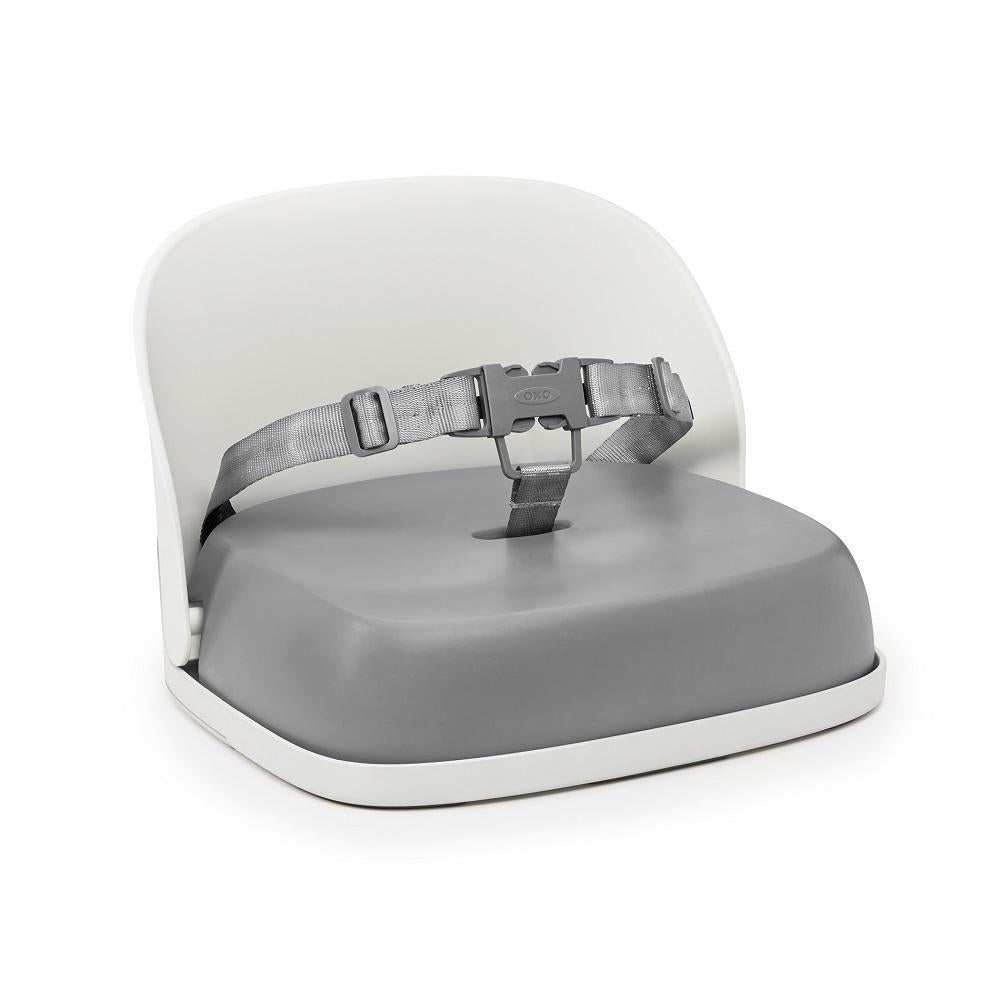 Oxo Tot Perch Booster Seat with Straps (Grey)-Feeding-OXO Tot-011100 GY-babyandme.ca