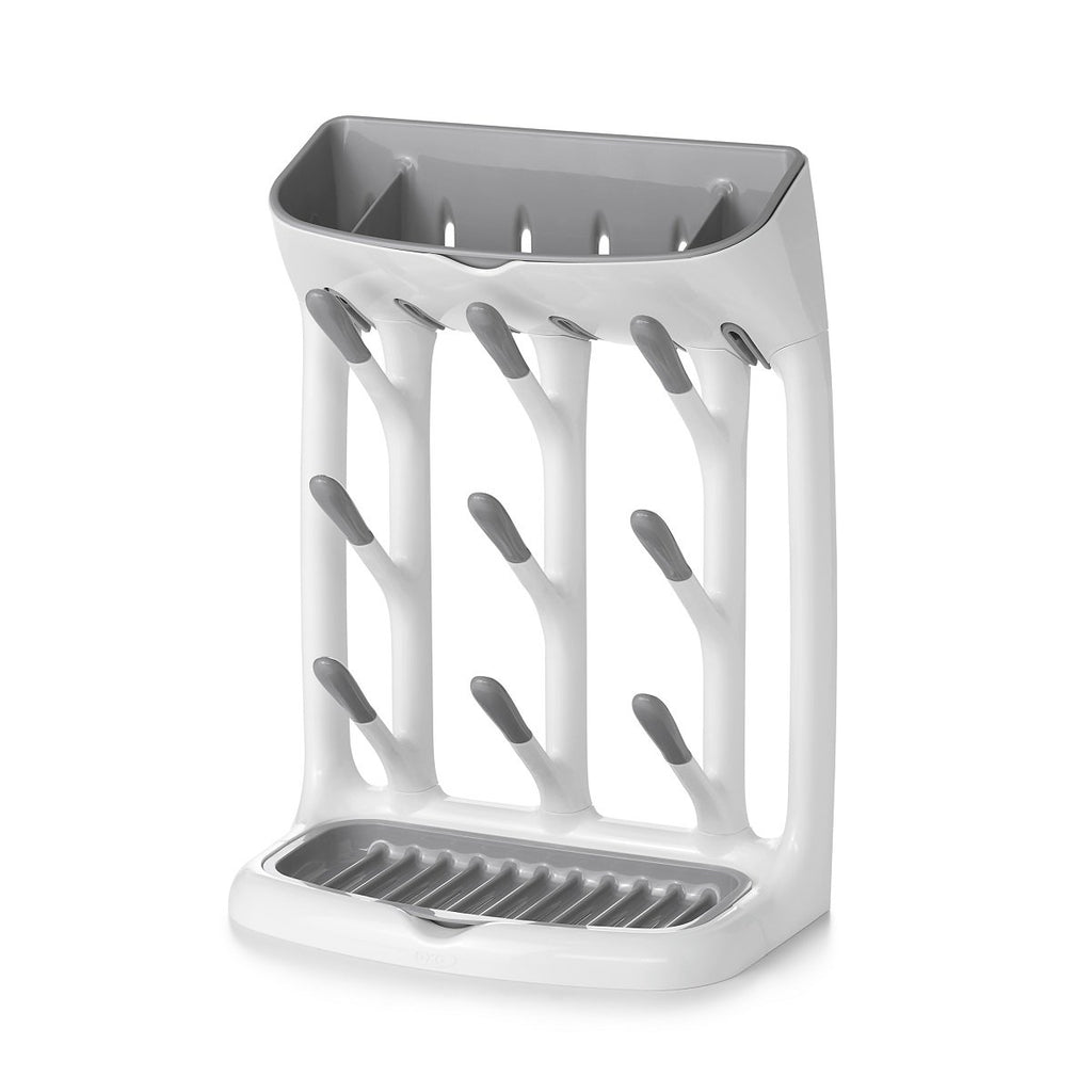 Oxo Tot Space Saving Drying Rack-Feeding-OXO Tot-025989 GY-babyandme.ca