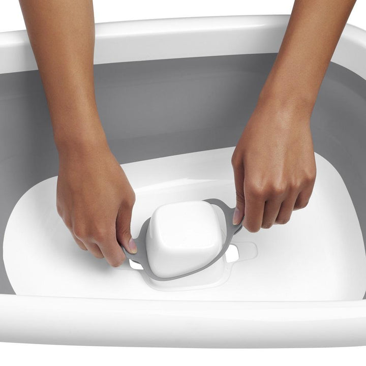 Oxo Tot Splash & Store Bathtub (Grey)-Bath-OXO Tot-027713 GY-babyandme.ca