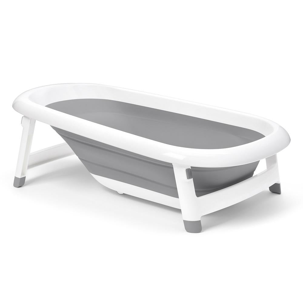 Oxo Tot Splash & Store Bathtub (Grey)-Bath-OXO Tot-027713 GY-babyandme.ca