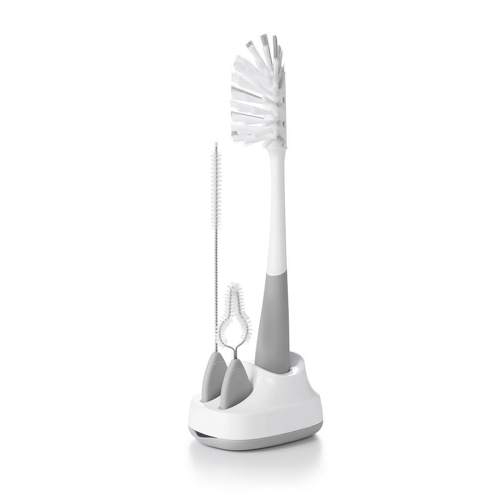 OXO Tot Bottle Brush with Nipple Cleaner and Stand - Sage