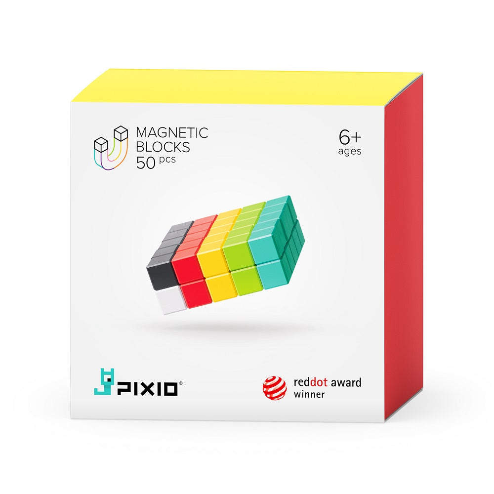 PIXIO-50 Magnetic Blocks Set-Toys & Learning-PIXIO-031116-babyandme.ca