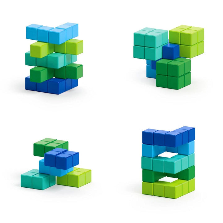 PIXIO Abstract Magnetic Blocks Set (Amphibio)-Toys & Learning-PIXIO-031118 AM-babyandme.ca