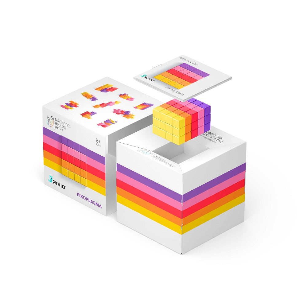 PIXIO Abstract Magnetic Blocks Set (Pixoplasma)-Toys & Learning-PIXIO-031118 PP-babyandme.ca
