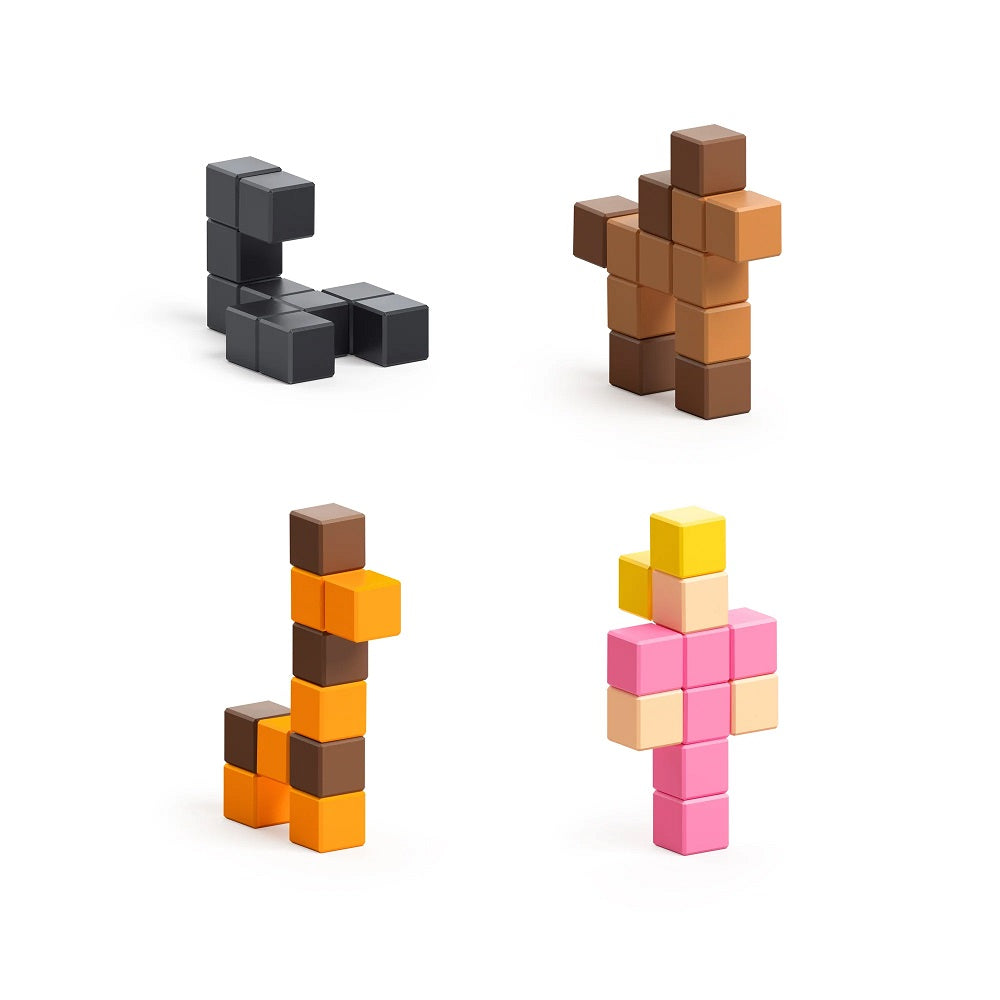 PIXIO Magnetic Blocks Surprise Creatures-Toys & Learning-PIXIO-031124-babyandme.ca