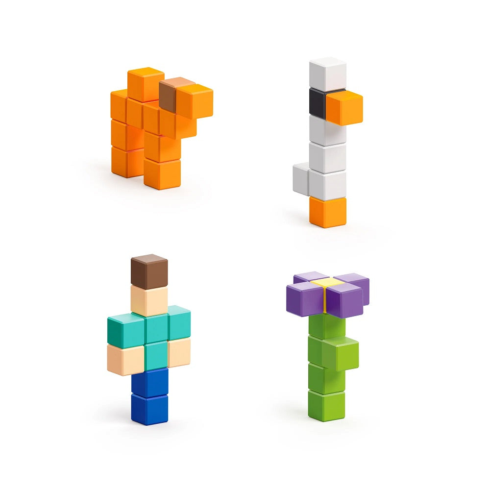 PIXIO Magnetic Blocks Surprise Creatures-Toys & Learning-PIXIO-031124-babyandme.ca
