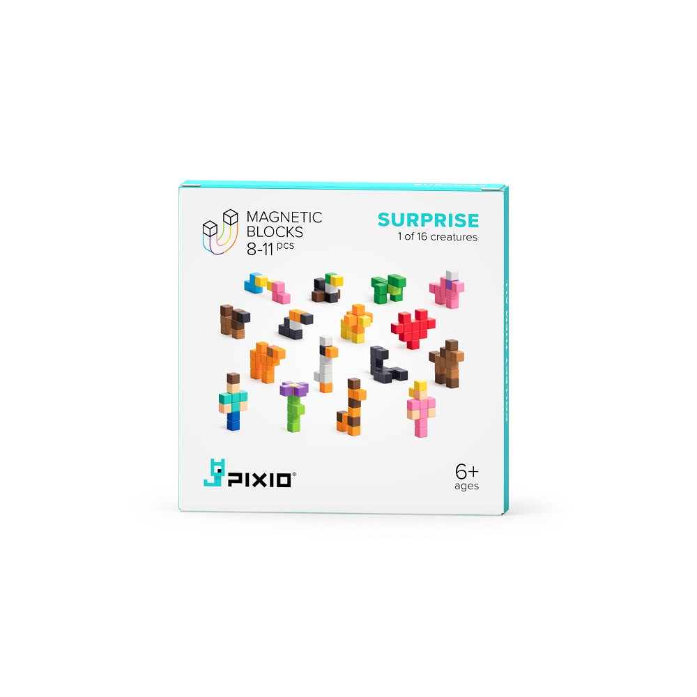 PIXIO Magnetic Blocks Surprise Creatures-Toys & Learning-PIXIO-031124-babyandme.ca