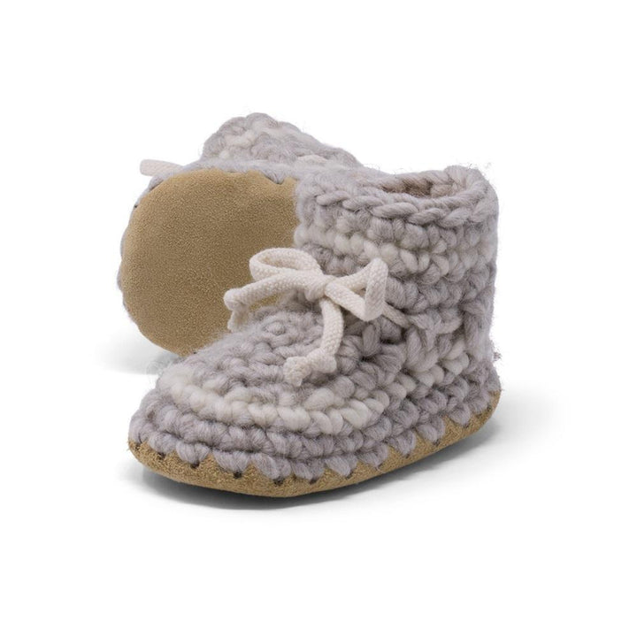 Padraig Cottage Slippers (Grey Stripe) - IN STORE PICK UP ONLY-Apparel-Padraig Cottage--babyandme.ca