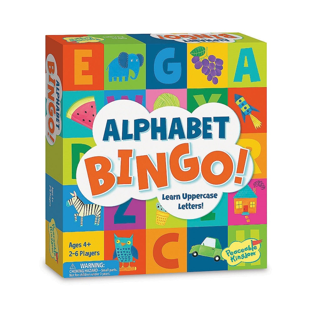 Peaceable Kingdom Alphabet Bingo-Toys & Learning-Peaceable Kingdom-030623 AL-babyandme.ca