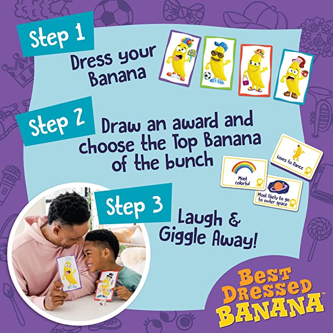 Peaceable Kingdom Best Dressed Banana-Toys & Learning-Peaceable Kingdom-009808 BDB-babyandme.ca