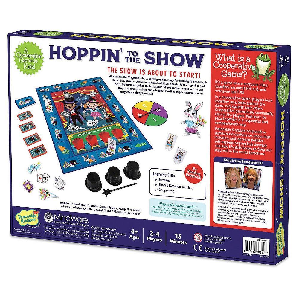 Peaceable Kingdom Hoppin' to the Show-Toys & Learning-Peaceable Kingdom-009808 HS-babyandme.ca