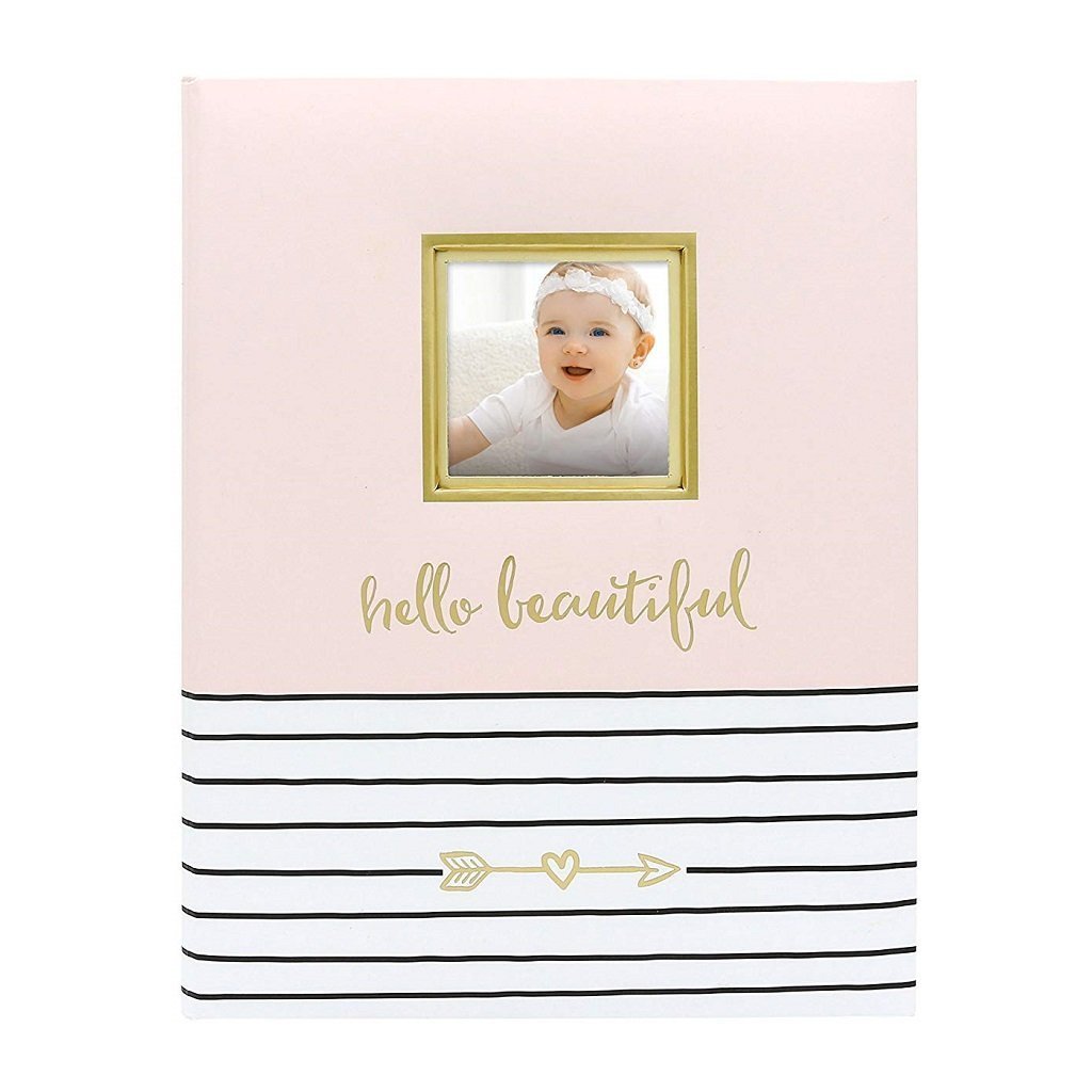 Pearhead Baby Book (Pink)-Nursery-Pearhead-023540 BP-babyandme.ca