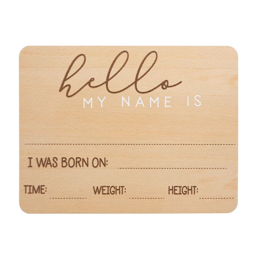 Pearhead Baby Welcome Sign-Nursery-Pearhead-031341-babyandme.ca