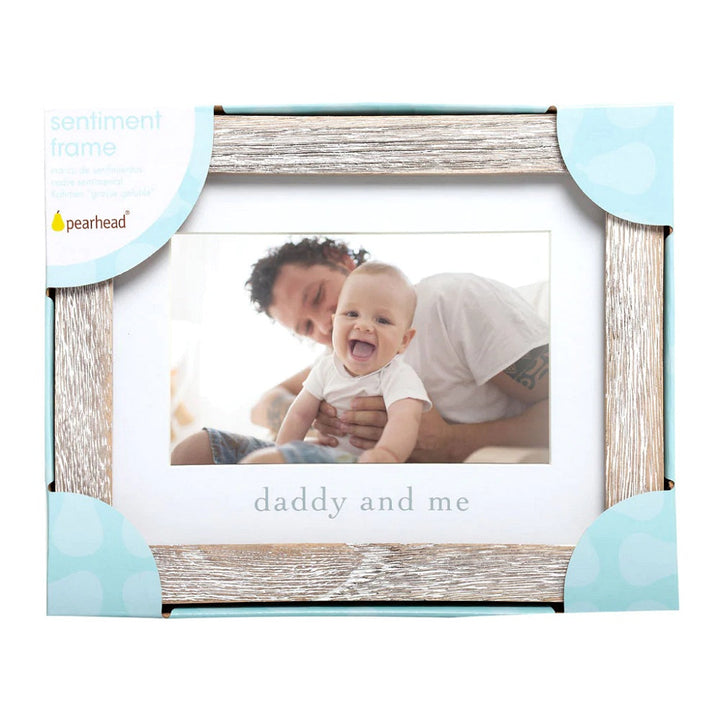 Pearhead Daddy and Me Sentiment Frame-Nursery-Pearhead-031342-babyandme.ca