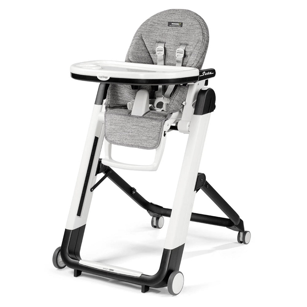 Peg Perego Siesta (Wonder Grey)-Feeding-Peg Perego-008118 WG-babyandme.ca