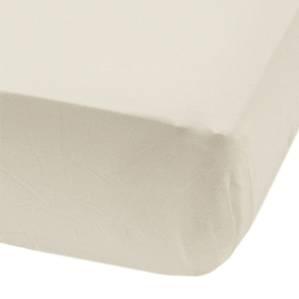 Perlimpinpin Cotton Crib Sheet (Taupe)-Nursery-Perlimpinpin-028596 TP-babyandme.ca