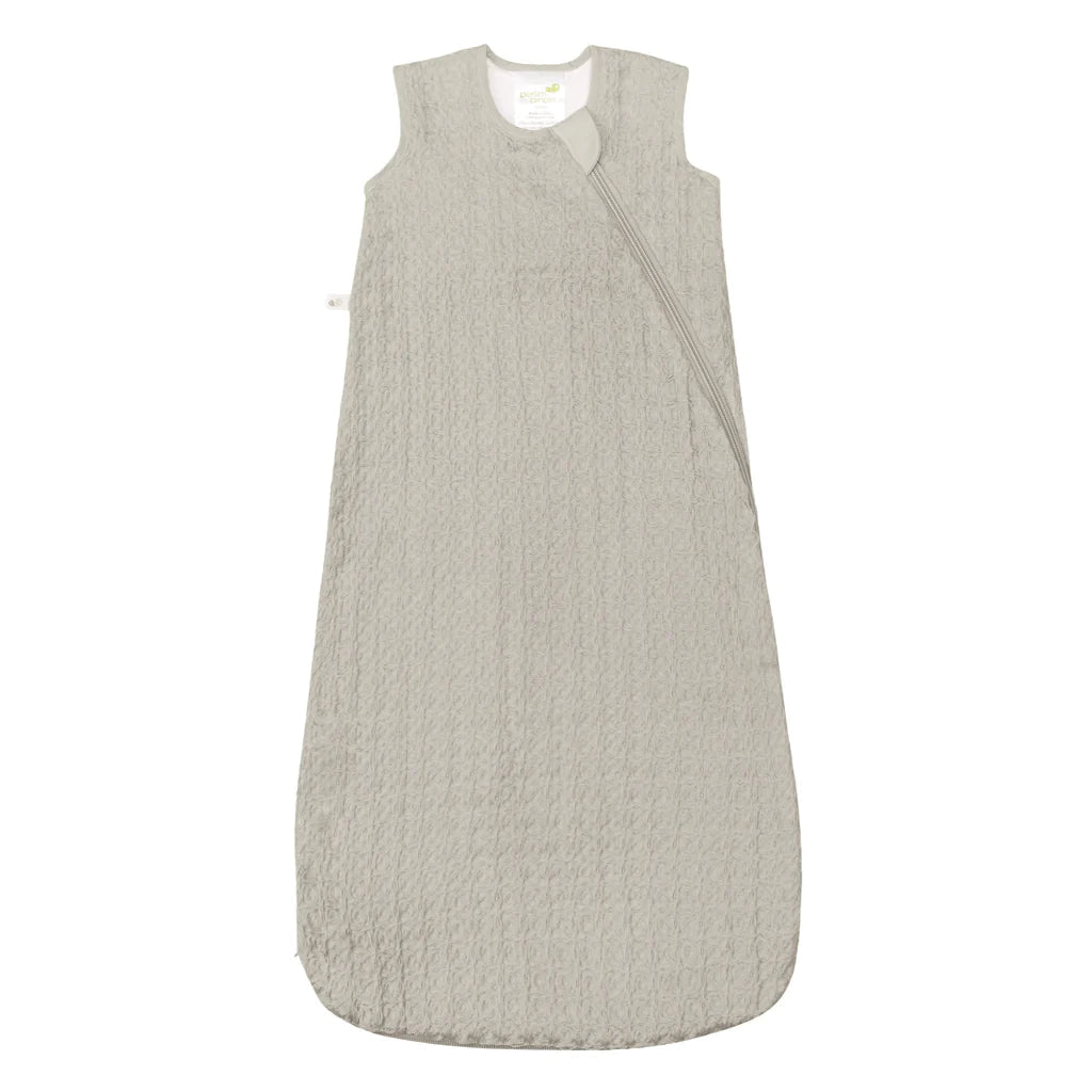 Perlimpinpin Muslin Waffle Sleep Bag 1 TOG (Sesame)-Nursery-Perlimpinpin--babyandme.ca