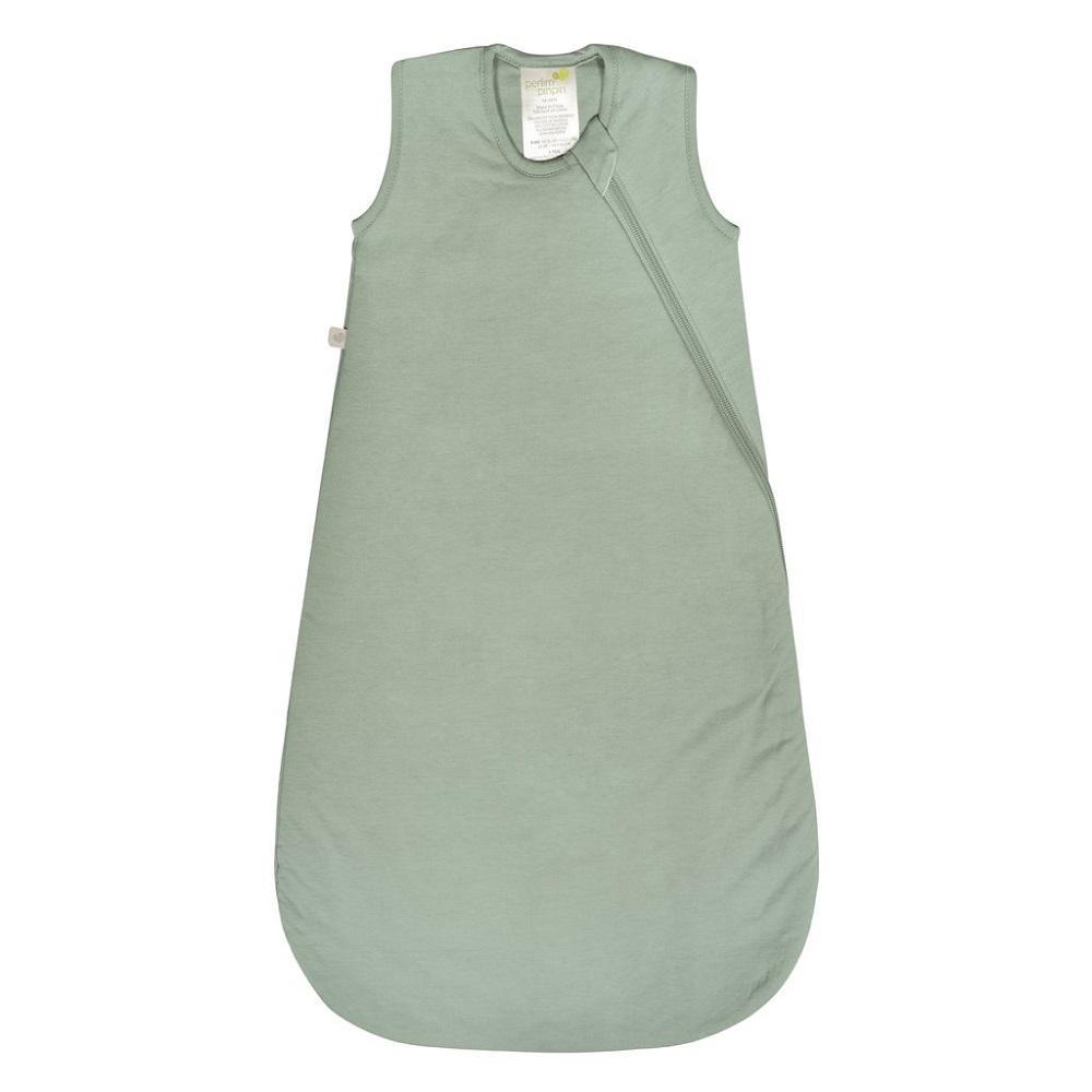 Perlimpinpin Quilted Bamboo Sleep Bag 1 TOG (Moss Green)-Nursery-Perlimpinpin--babyandme.ca