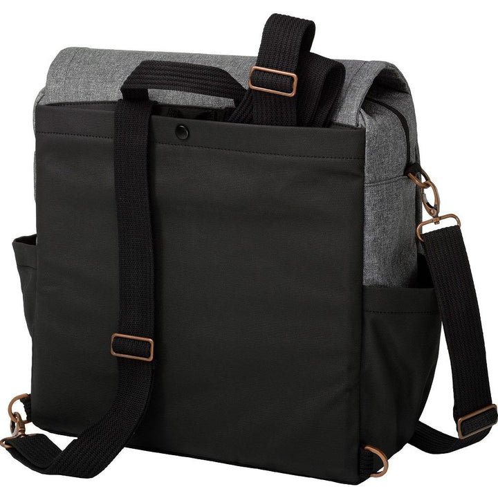 Petunia Pickle Bottom Boxy Backpack (Graphite/Black)-Gear-Petunia Pickle Bottom-030076 GB-babyandme.ca