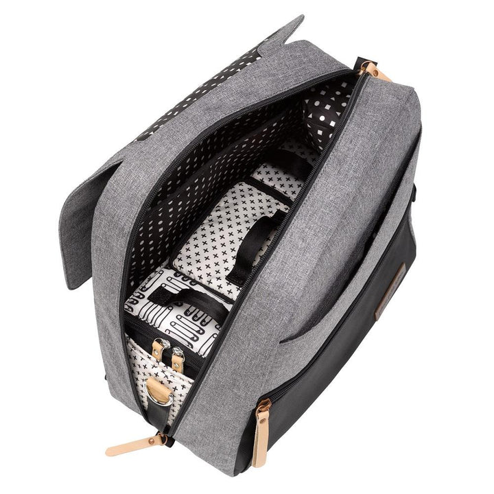 Petunia Pickle Bottom Meta Backpack (Graphite/Black)-Gear-Petunia Pickle Bottom-030077 GB-babyandme.ca