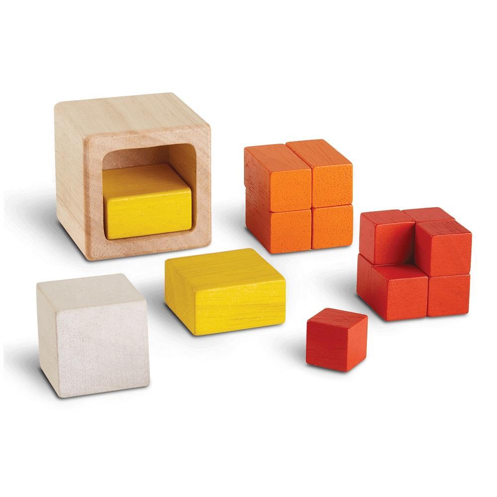 Plan Toys Fraction Cubes - FINAL SALE-Toys & Learning-Plan Toys-027739-babyandme.ca