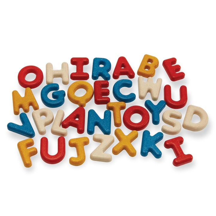 Plan Toys Upper Case Alphabet - FINAL SALE-Toys & Learning-Plan Toys-030191 U-babyandme.ca