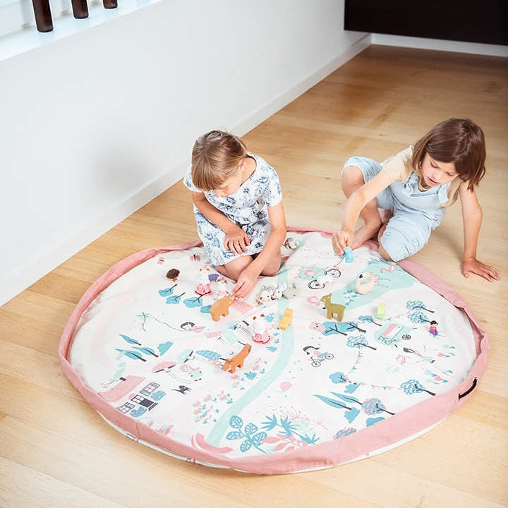 Play & Go 2-in-1 Toy Storage Bag (Walk in a Park)-Toys & Learning-Play&Go-027714 WP-babyandme.ca