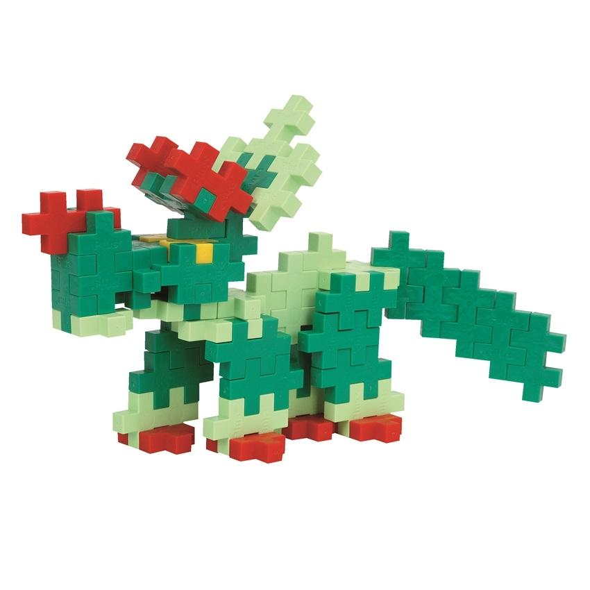 Plus Plus BIG 50-Piece Set (Dinosaur)-Toys & Learning-Plus-Plus-027958 DN-babyandme.ca