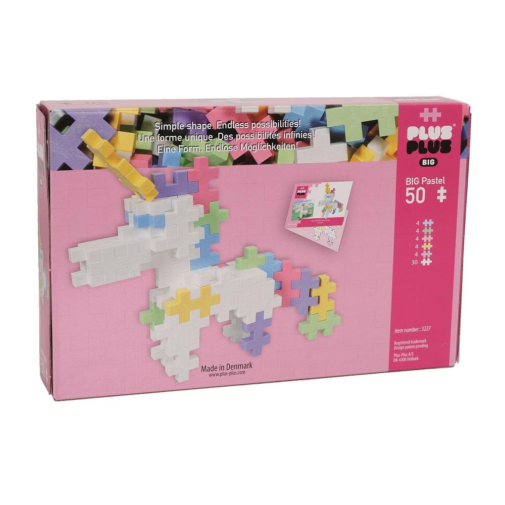 Plus Plus BIG 50-Piece Set (Unicorn)-Toys & Learning-Plus-Plus-027958 UN-babyandme.ca