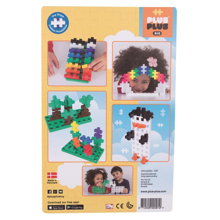 Plus Plus BIG Base Plate 2-Pack (White/Green)-Toys & Learning-Plus-Plus-027861-babyandme.ca