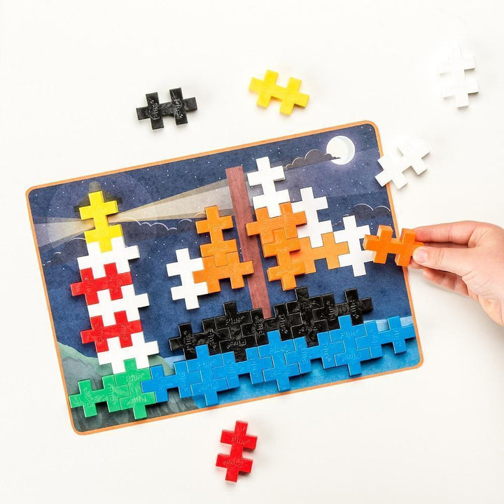 Plus Plus BIG Picture Puzzles 60-Piece (Basic Mix)-Toys & Learning-Plus-Plus-027561 BA-babyandme.ca