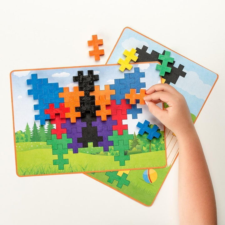 Plus Plus BIG Picture Puzzles 60-Piece (Basic Mix)-Toys & Learning-Plus-Plus-027561 BA-babyandme.ca