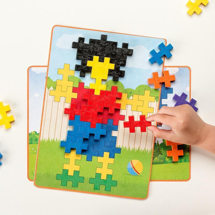 Plus Plus BIG Picture Puzzles 60-Piece (Basic Mix)-Toys & Learning-Plus-Plus-027561 BA-babyandme.ca