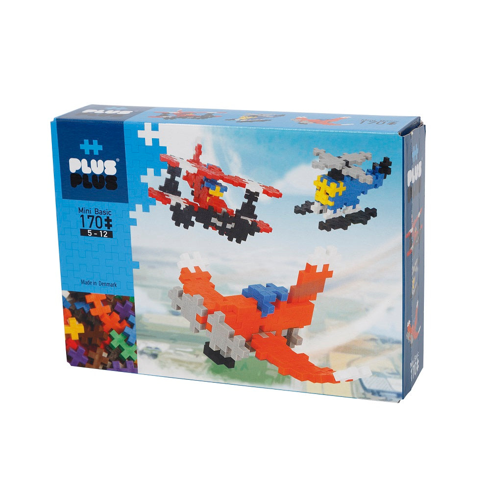 Plus Plus Mini 170-Piece Set (Air Craft)-Toys & Learning-Plus-Plus-031560 AC-babyandme.ca