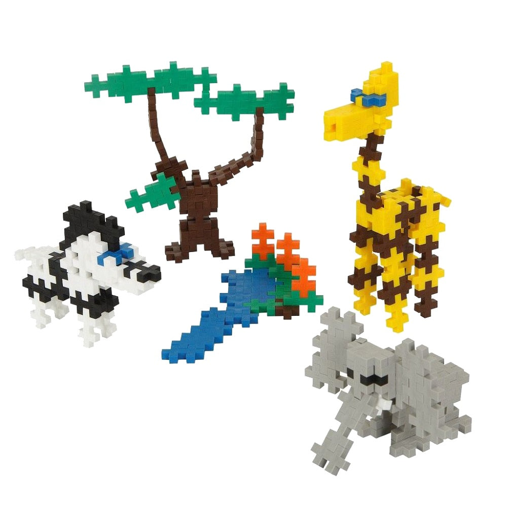 Plus Plus Mini 170-Piece Set (Safari)-Toys & Learning-Plus-Plus-031560 SA-babyandme.ca
