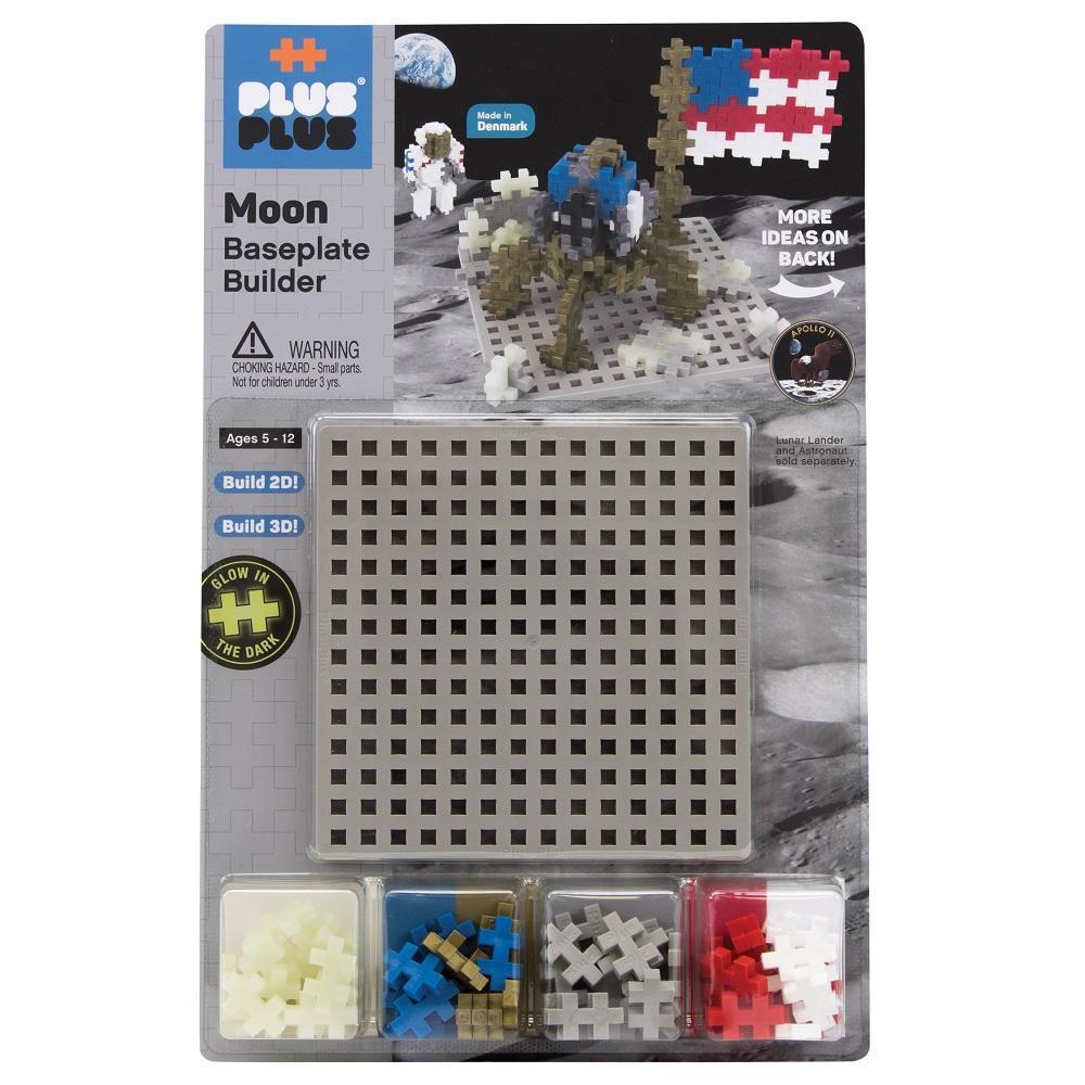Plus Plus Mini 70-Peice Set (Moon Builder & Baseplate)-Toys & Learning-Plus-Plus-028348-babyandme.ca