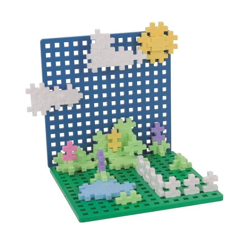 Plus Plus Mini Learn to Build 1200-Piece Set (Pastel Mix)-Toys & Learning-Plus-Plus-026897 PA-babyandme.ca