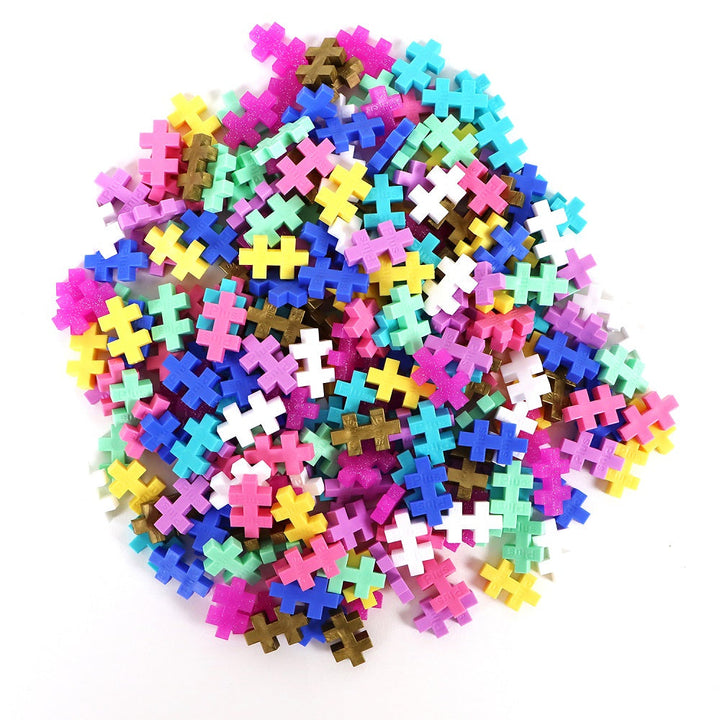 Plus Plus Mini Learn to Build 275-Piece Set (Unicorns)-Toys & Learning-Plus-Plus-030111 UN-babyandme.ca