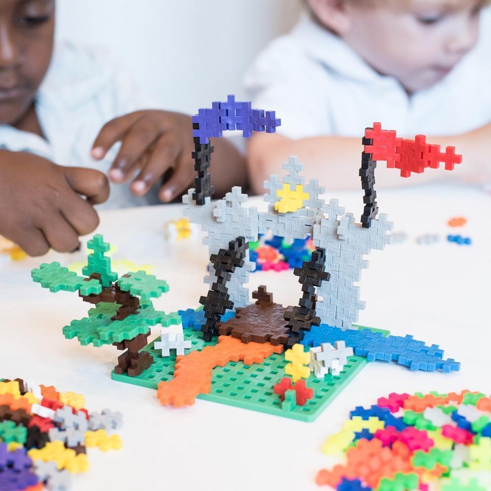Plus Plus Mini Learn to Build 400-Piece Set (Basic Mix)-Toys & Learning-Plus-Plus-024422-babyandme.ca