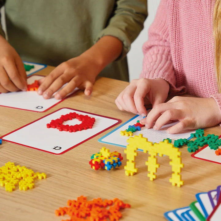 Plus Plus Mini Learn to Build 600-Piece Set (ABC & 123)-Toys & Learning-Plus-Plus-031562 ABC-babyandme.ca