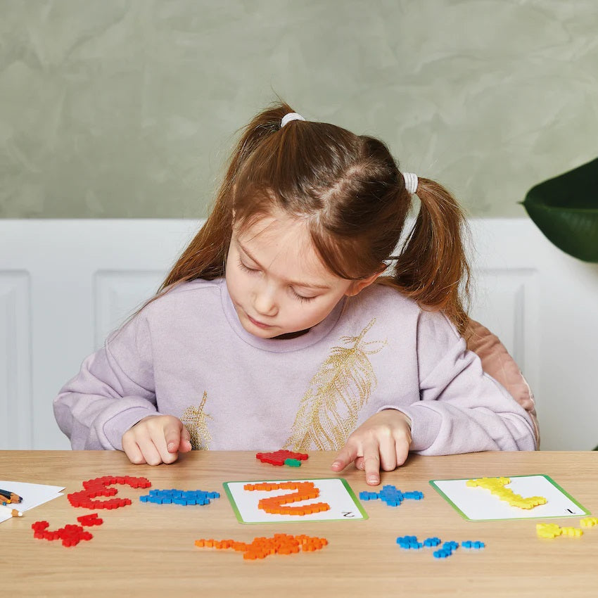 Plus Plus Mini Learn to Build 600-Piece Set (ABC & 123)-Toys & Learning-Plus-Plus-031562 ABC-babyandme.ca