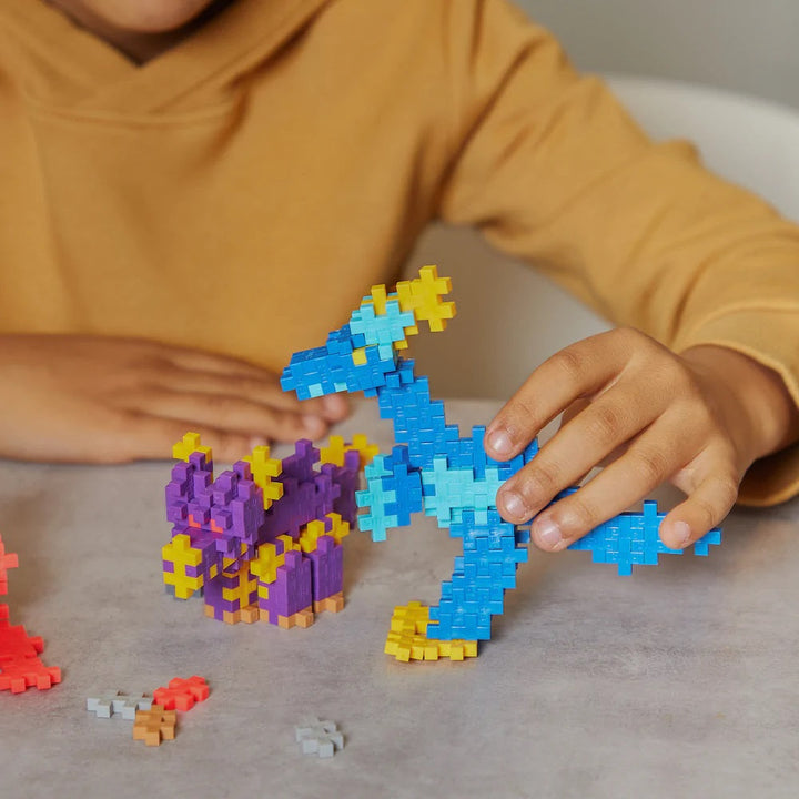Plus Plus Mini Learn to Build 600-Piece Set (Dinosaurs)-Toys & Learning-Plus-Plus-031562 DI-babyandme.ca