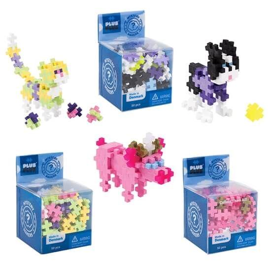 Plus Plus Mini Mystery Builders (Series 3 - Pets)-Toys & Learning-Plus-Plus--babyandme.ca