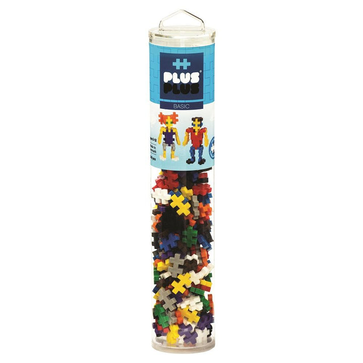 Plus Plus Mini Tube 240-Piece (Basic Mix)-Toys & Learning-Plus-Plus-027507 BA-babyandme.ca